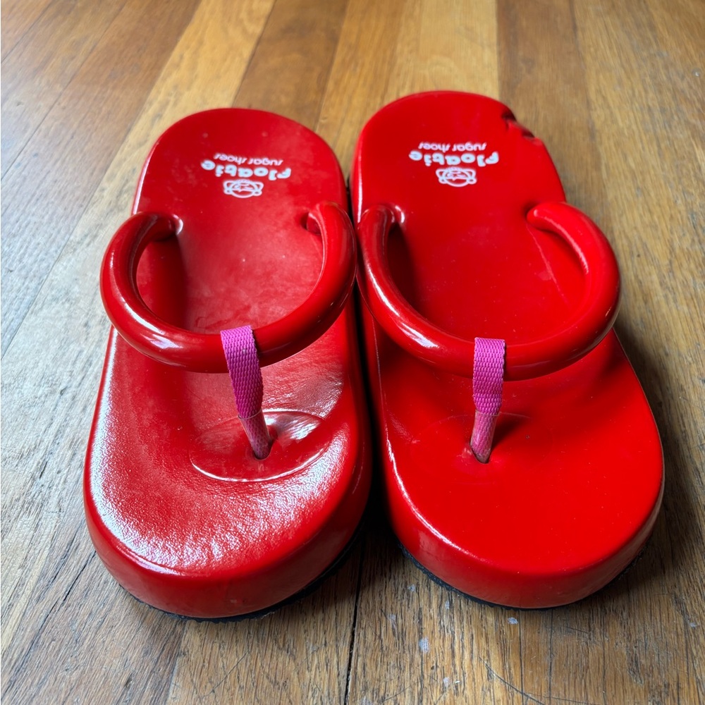 90s y2k sugar floaties sandals - Picture 3 of 8